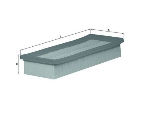 Air Filter LX 1601 Mahle, Image 2