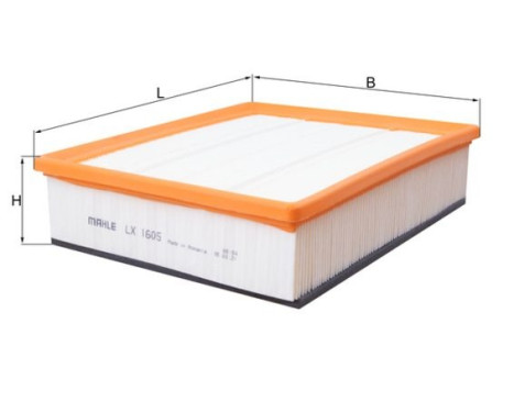 Air Filter LX 1605 Mahle, Image 3