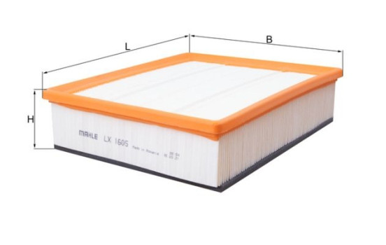 Air Filter LX 1605 Mahle, Image 3