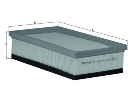 Air Filter LX 1617 Mahle, Image 2