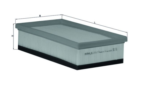 Air Filter LX 1617 Mahle, Image 2