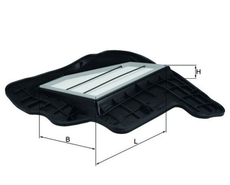 Air Filter LX 1685/5 Mahle, Image 5