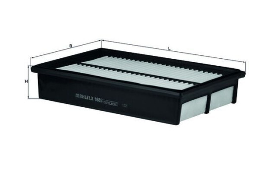 Air Filter LX 1688 Mahle, Image 3