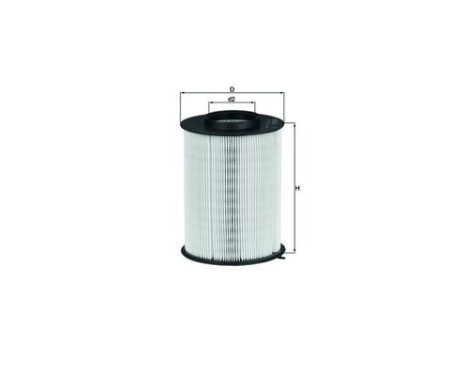 Air Filter LX 1780/3 Mahle, Image 2