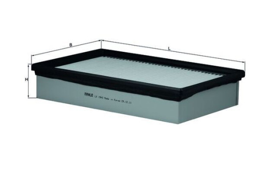 Air Filter LX 1943 Mahle, Image 3