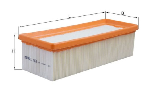 Air Filter LX 1953 Mahle, Image 2