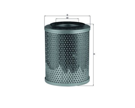 Air Filter LX 196 Mahle, Image 2
