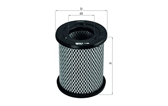 Air Filter LX 2000 Mahle