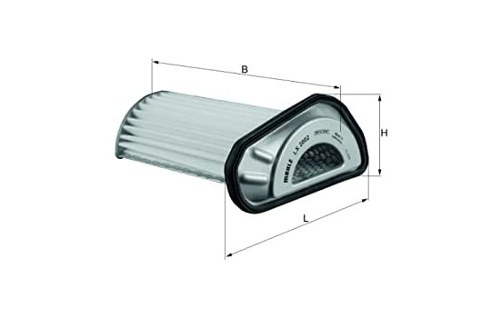Air Filter LX 2002 Mahle