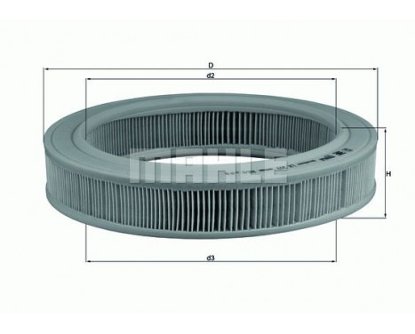 Air Filter LX 203 Mahle, Image 2