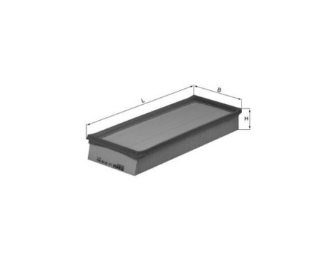 Air Filter LX 2038 Mahle, Image 3