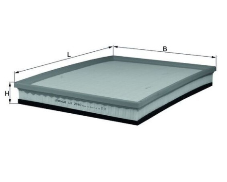 Air Filter LX 2080 Mahle, Image 2