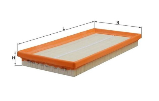 Air Filter LX 2087 Mahle