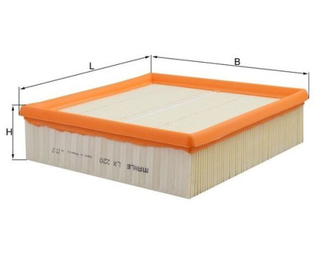 Air Filter LX 220 Mahle, Image 4