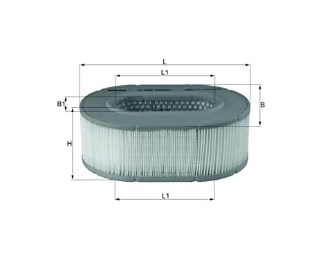 Air Filter LX 2535 Mahle