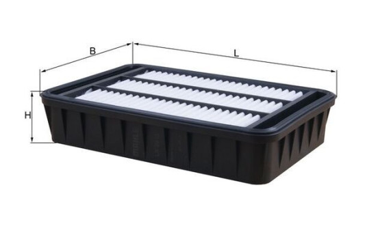 Air Filter LX 2616 Mahle, Image 4