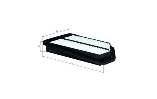 Air Filter LX 2617 Mahle, Image 3