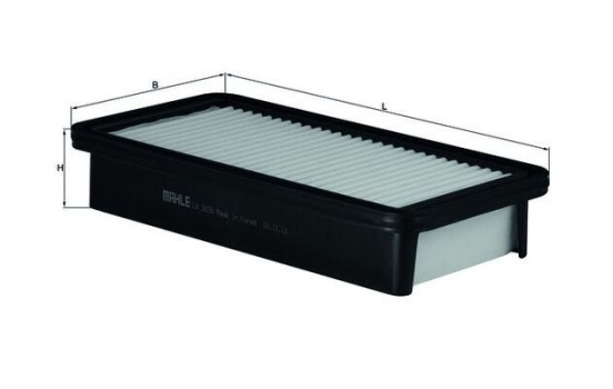 Air Filter LX 2638 Mahle, Image 2