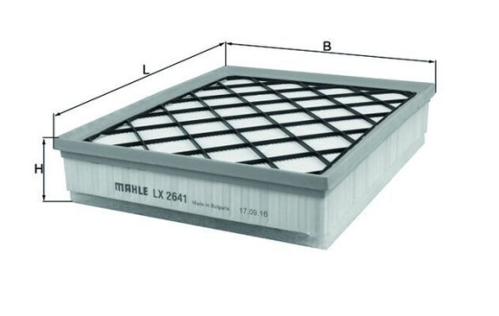 Air Filter LX 2641 Mahle, Image 3