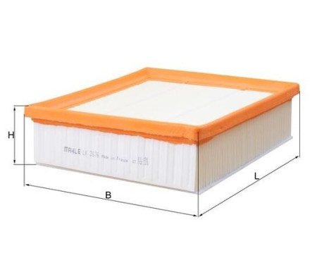Air Filter LX 2676 Mahle, Image 3