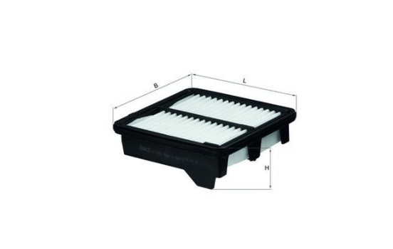 Air Filter LX 2693 Mahle, Image 3