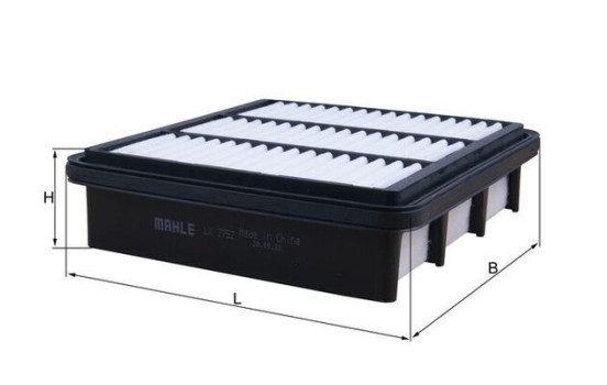 Air Filter LX 2752 Mahle, Image 3