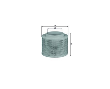 Air Filter LX 2808/1 Mahle, Image 2