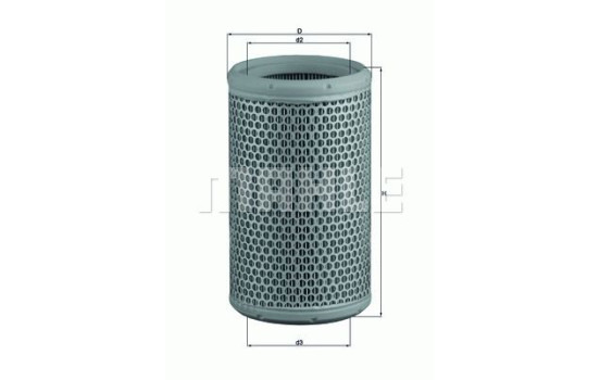 Air Filter LX 290 Mahle, Image 2
