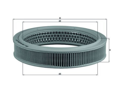 Air Filter LX 298 Mahle, Image 2