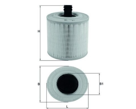 Air Filter LX 3015/14 Mahle, Image 2