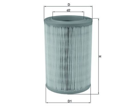 Air Filter LX 3285 Mahle, Image 2