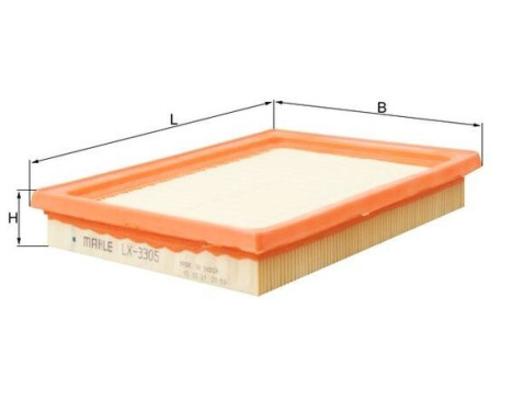 Air Filter LX 3305 Mahle, Image 3