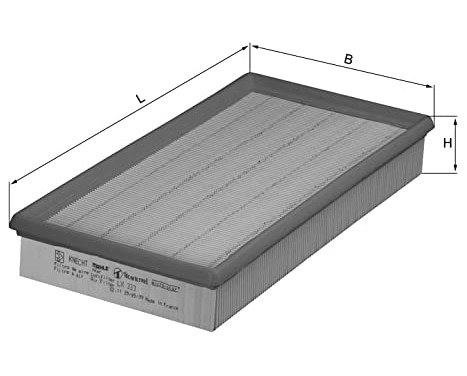 Air Filter LX 333 Mahle