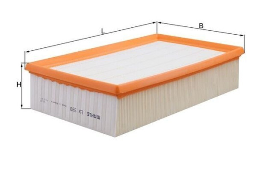 Air Filter LX 339 Mahle, Image 3