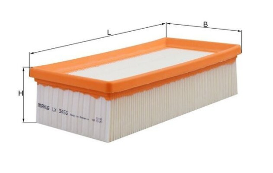 Air Filter LX 3456 Mahle, Image 3
