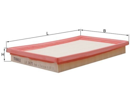 Air Filter LX 3475 Mahle, Image 4