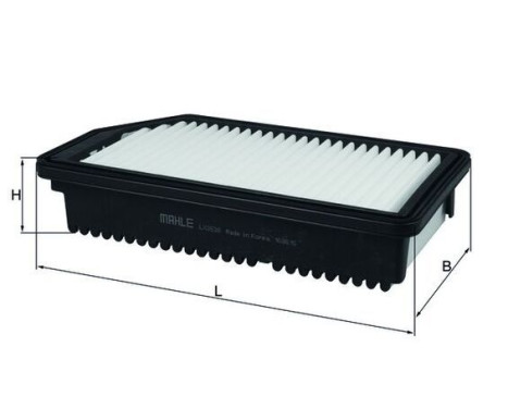 Air Filter LX 3538 Mahle, Image 2
