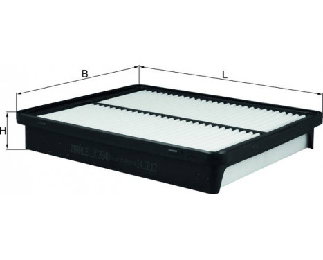 Air Filter LX 3540 Mahle