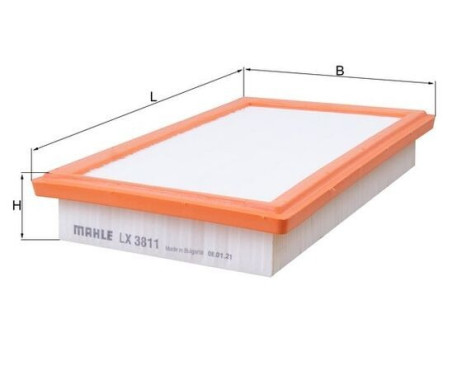 Air Filter LX 3811 Mahle, Image 2