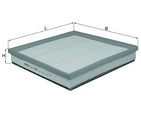 Air Filter LX 3888 Mahle