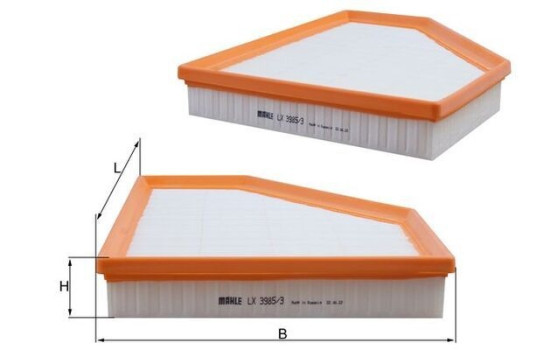Air filter LX 3985/3 Mahle