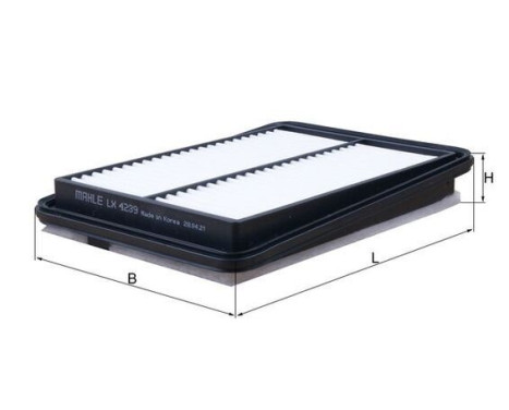 Air Filter LX 4239 Mahle, Image 2
