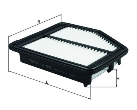 Air Filter LX 4241 Mahle, Image 2