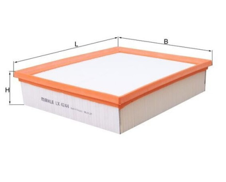 Air Filter LX 4244 Mahle, Image 2