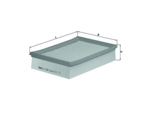 Air Filter LX 435/1 Mahle, Image 3