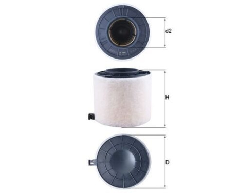 Air filter LX 4410 Mahle