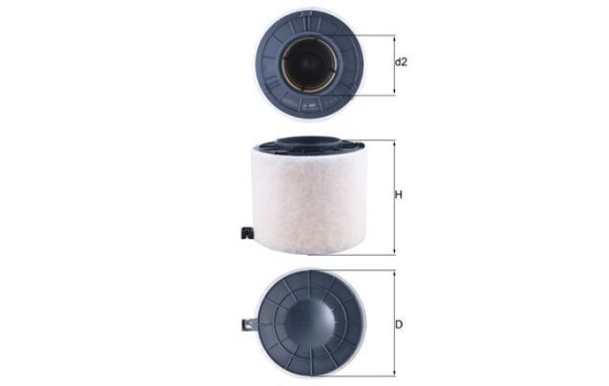 Air filter LX 4410 Mahle