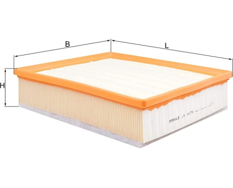 Air Filter LX 4479 Mahle