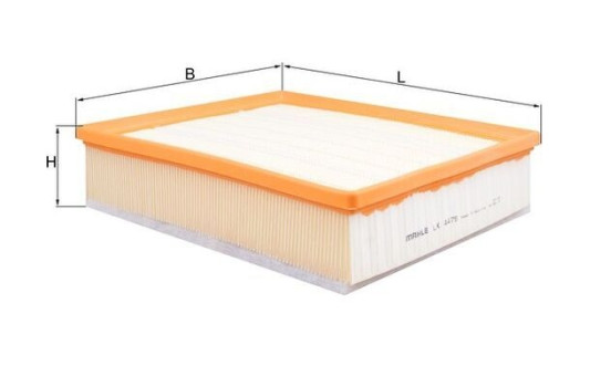 Air Filter LX 4479 Mahle, Image 2