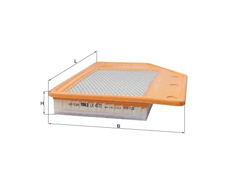 Air filter LX 4572 Mahle